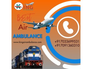 Book Fastest and Safe Air Ambulance Service in Chennai by King