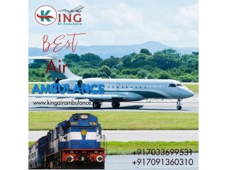 Get High-Class CCU Setup Air Ambulance Service in Bhopal by King