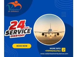 Book Vedanta Air Ambulance in Chennai with Splendid Medical Features