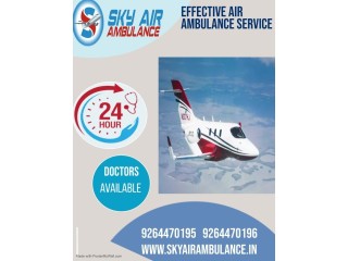 Sky Air Ambulance from Bagdogra to Delhi | Paramedic Team