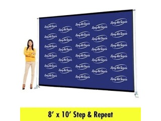 8x10 step and repeat banner