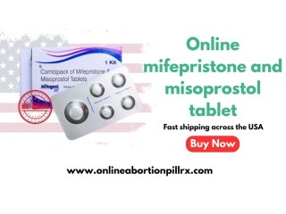 Online mifepristone and misoprostol tablet