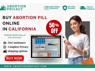 Buy abortion pill online in California and get 50% off