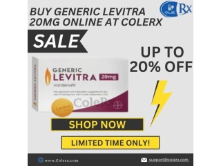 Buy Generic Levitra 20mg Online at Colerx