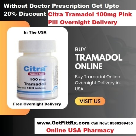 powerful-pain-reliever-citra-tramadol-100mg-without-prescription-free-overnight-delivery-big-0