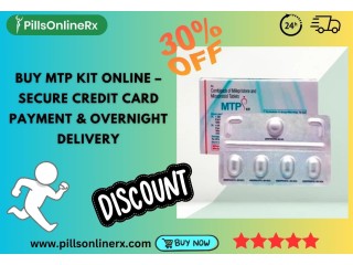 Buy MTP Kit Online  Secure Credit Card Payment & Overnight Delivery