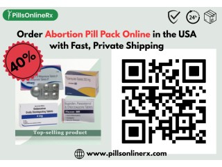 Order Abortion Pill Pack Online in the USA with Fast, Private Shipping