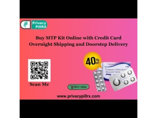 Buy MTP Kit Online with Credit Card Overnight Shipping and Doorstep Delivery