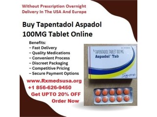 Trusted Painkiller Buy Tapentadol 100mg Online Overnight Free Shipping