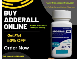 Adderall XR 30mg Generic Without Prescripiton In The USA Get Upto 20% OFF