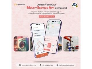 Uber for Multi-Service App Solution  SpotnRides